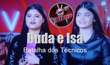 Duda e Isa no The Voice